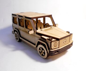 Laser Cut Mercedes Benz G Class Free Vector