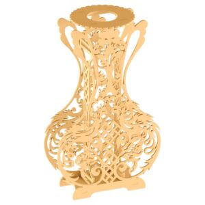 Laser Cut Home Decor Vase DXF File
