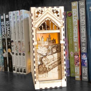 Laser Cut Harry Potter Book Nook Free Vector - ARABIC CNC