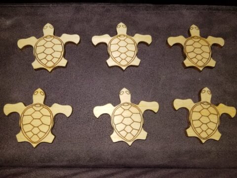 Laser Cut Turtle SVG File