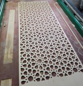 Laser Cut Room Separator Pattern DXF File