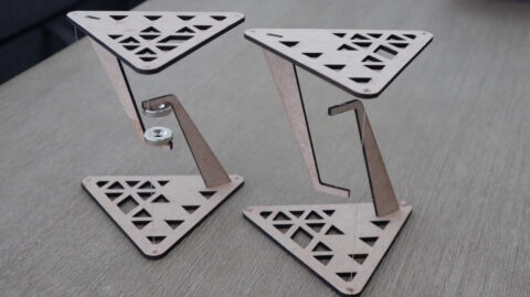 Laser Cut Impossible Table Tensegrity Table DXF File