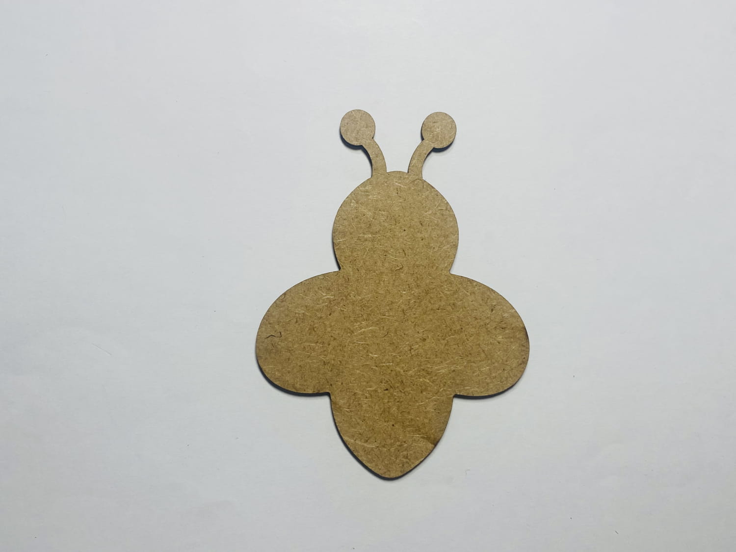 Laser Cut Wooden Bumble Bee Cutout Free Vector