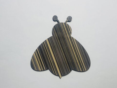 Laser Cut Bumble Bee Cutout Unfinished Wooden Shape Free Vector
