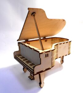 Laser Cut Toy Piano Free Vector