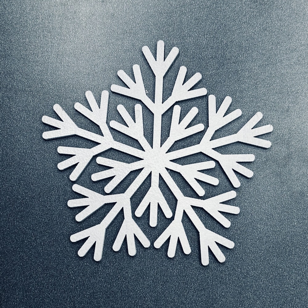 Laser Cut Winter Snowflake SVG File - ARABIC CNC