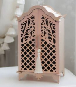 Laser Cut Wardrobe 3D Model Free Vector