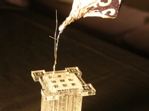 Laser Cut Miniature Vase DXF File