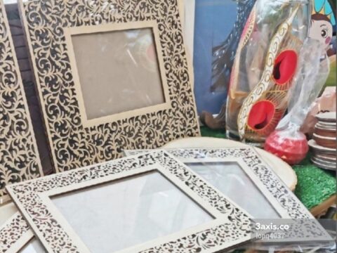 Laser Cut Wooden Frame For Wall Decor Free Vector