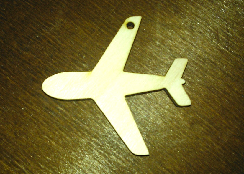 Laser Cut Airplane Plywood Free Vector