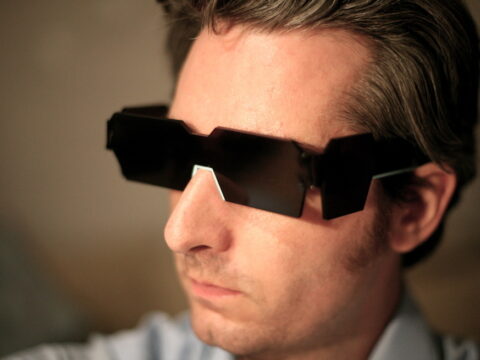 Laser Cut Flat Sunglasses SVG File
