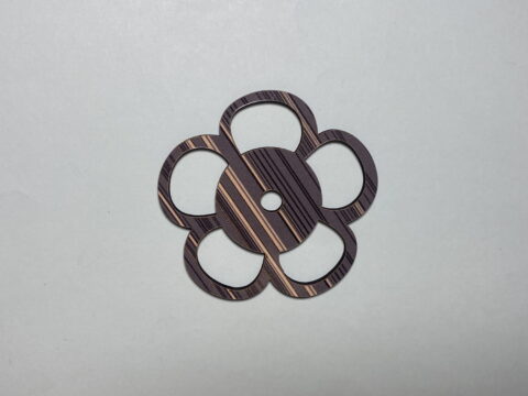 Laser Cut Flower Cutout Unfinished Wood Shape For Crafts Free Vector