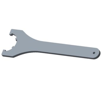 ER32UM Wrench Model DXF File