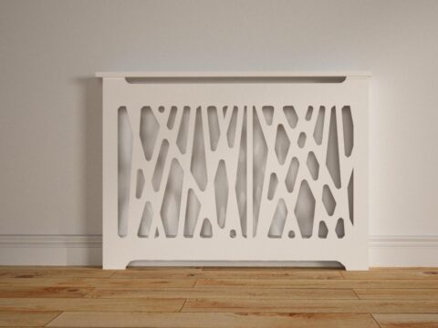 Laser Cut Decorative Radiator Cover Grille Free Vector