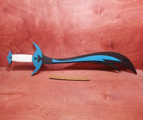 Laser Cut Toy Sword Free Vector