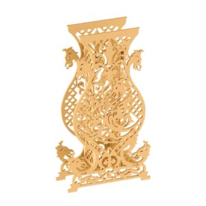 Laser Cut Flower Vase Home Decor DXF File