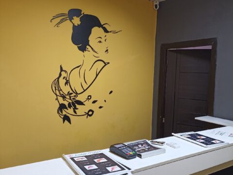 Laser Cut Japanese Girl Wall Decor Geisha Wall Panel Mdf 3mm Free Vector