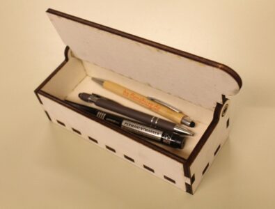 Laser Cut Pen Box 6mm DXF File