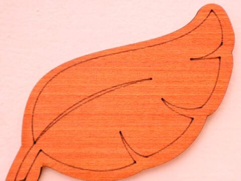 Laser Cut Leaf Cut Out Template Free Vector