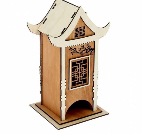 Tea House DXF File