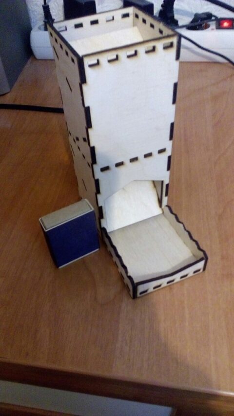 Tower For Dice DXF File