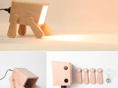 Wood Lamp Design Go Nature 9 DXF File