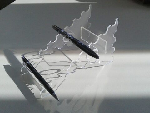 Penholder 3mm Plexi dxf File