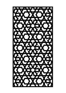 Islamic art dxf File