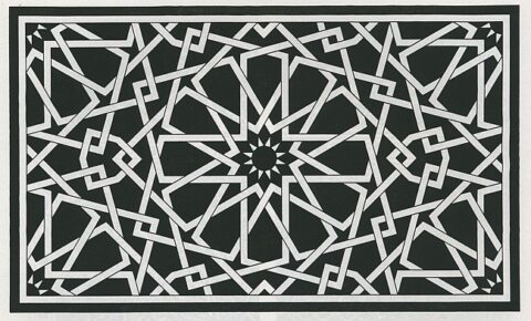 Islamic art 2 dxf File