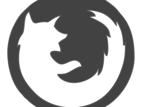 Firefox Logo DXF File