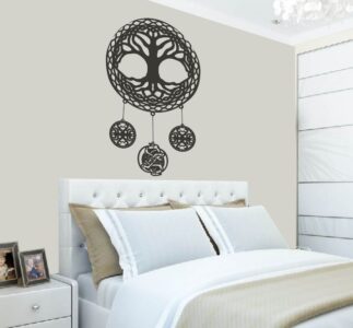 Laser Cut Celtic Tree Of Life Wall Art Room Decor Free Vector