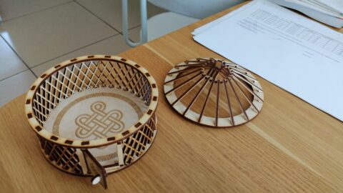 Laser Cut Yurt DXF File