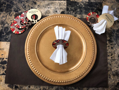 Laser Cut Thanksgiving Napkin Rings PDF File