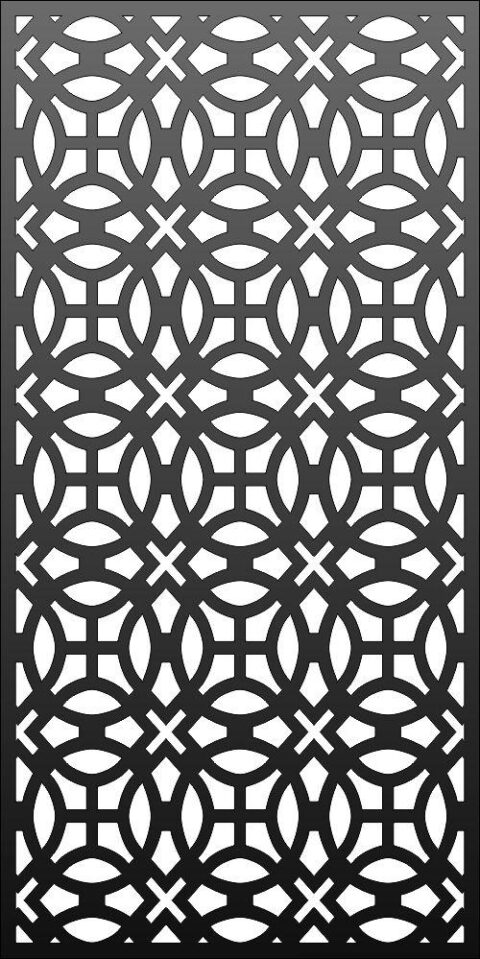 Laser Cut Screen Pattern Template SVG File